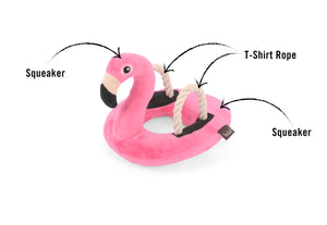 P.L.A.Y. Tropical Paradise Collection - Flamingo Float Toy features shown