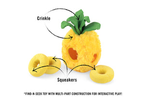 P.L.A.Y. Tropical Paradise Collection - Paws Up Pineapple Toy features shown