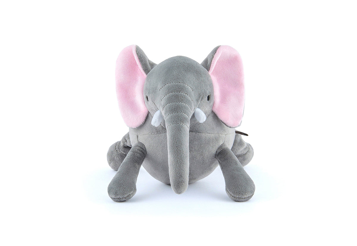 Animal Safari Plush Dog Toy: Elephant Plush Toy by P.L.A.Y.