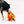 Load image into Gallery viewer, P.L.A.Y. Camp Corbin Cozy Campfire Toy - small dog pictured behind the toy with paw and nose in the fire fabric
