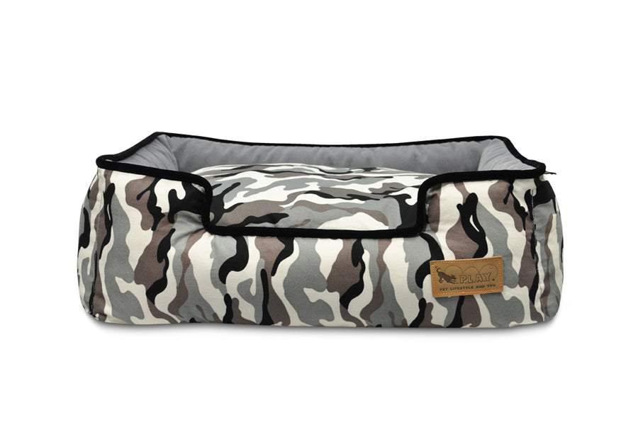 Dog Bed Lounge Style: Camouflage Pattern, from P.L.A.Y.